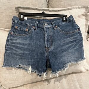 Levi’s 501 button fly cut off shorts
